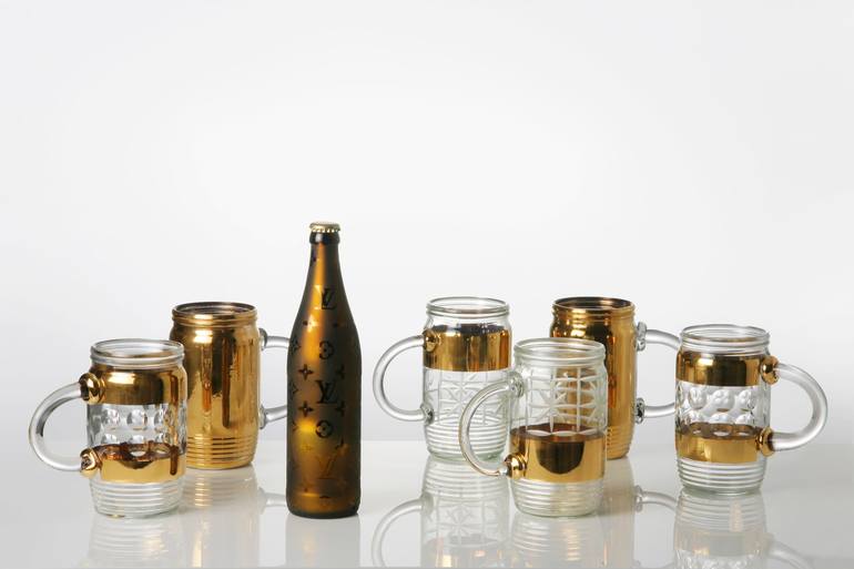 Original Pop Art Food & Drink Sculpture by Lukas Houdek