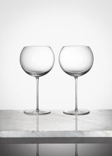 BUBBLES crystal wine glasss (two pieces) thumb