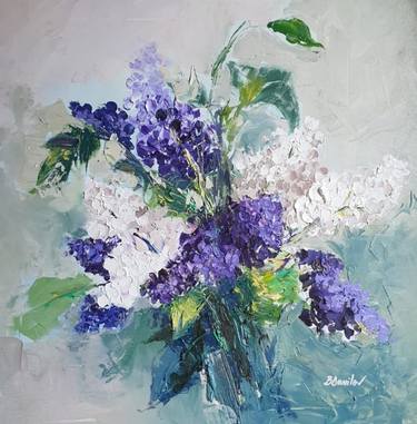Original Modern Floral Paintings by Bianca Danilov