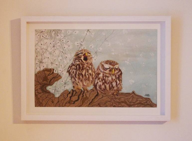 Original Animal Painting by Nicole Lupton