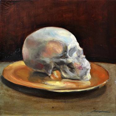 Original Figurative Mortality Paintings by Sorin Dragoi