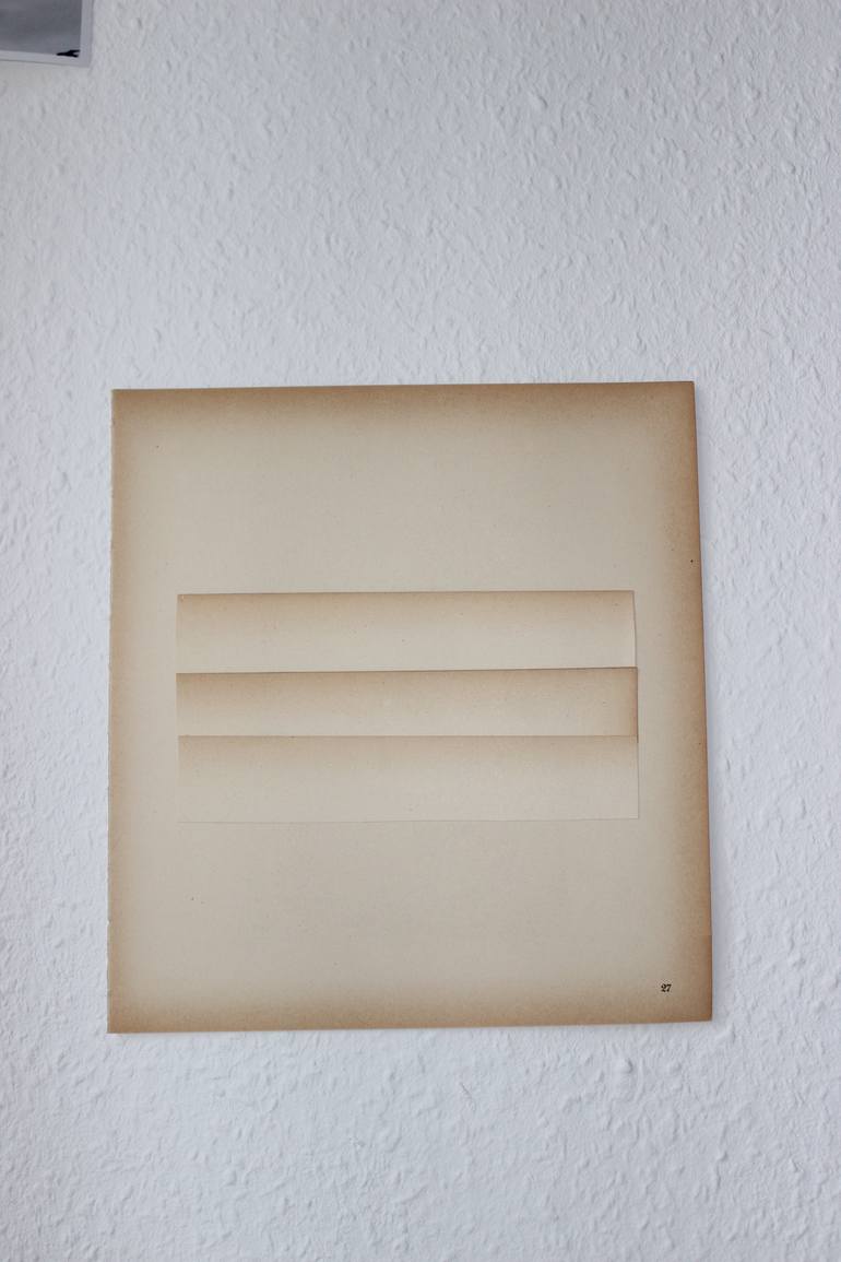 Original Abstract Geometric Collage by Lara Minerva