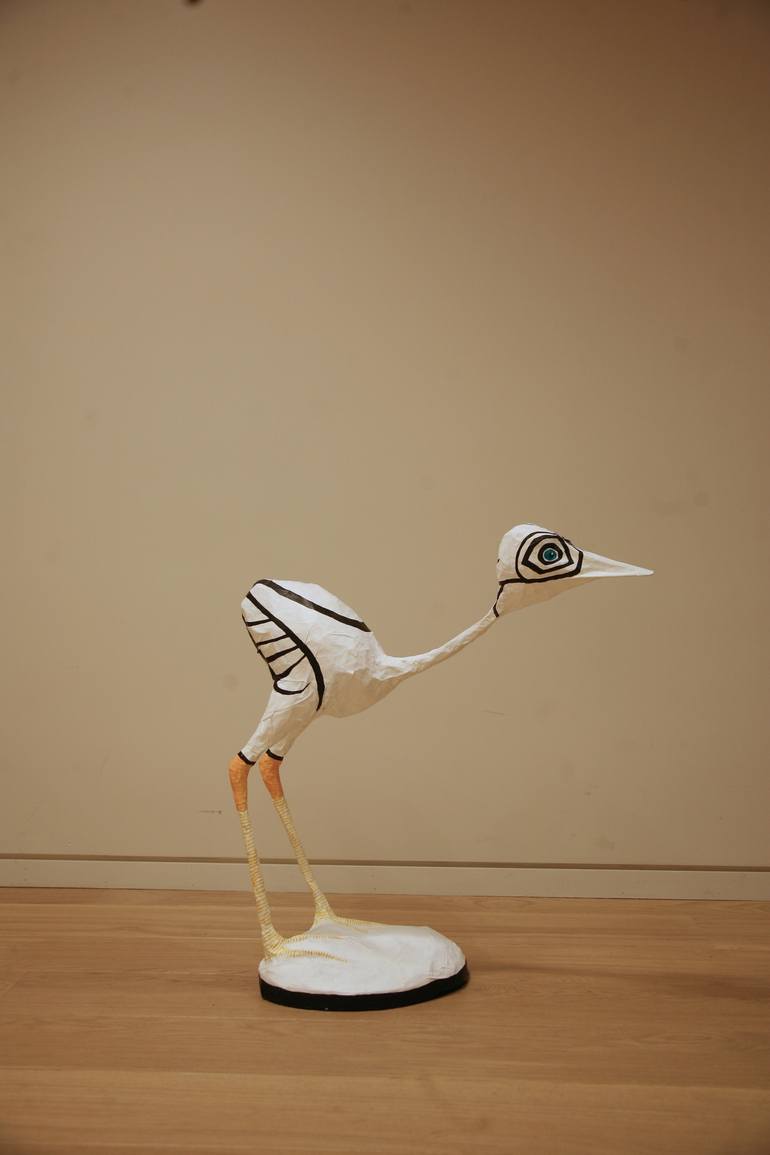 Original Fine Art Animal Sculpture by Adrienne Ball