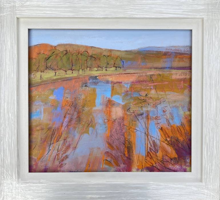 Original Contemporary Water Painting by Chrissie Havers