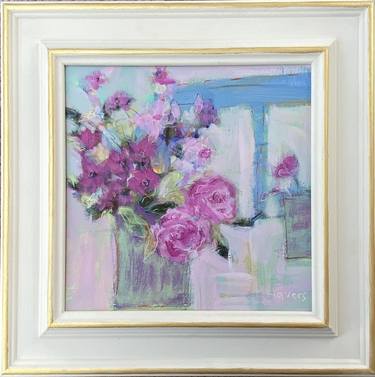 Original Impressionism Floral Paintings by Chrissie Havers