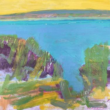 Original Expressionism Seascape Paintings by Chrissie Havers