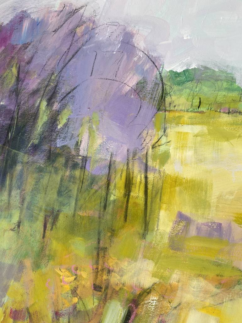 Original Expressionism Landscape Painting by Chrissie Havers