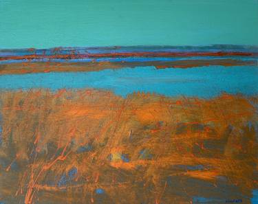 Original Abstract Expressionism Landscape Paintings by Chrissie Havers