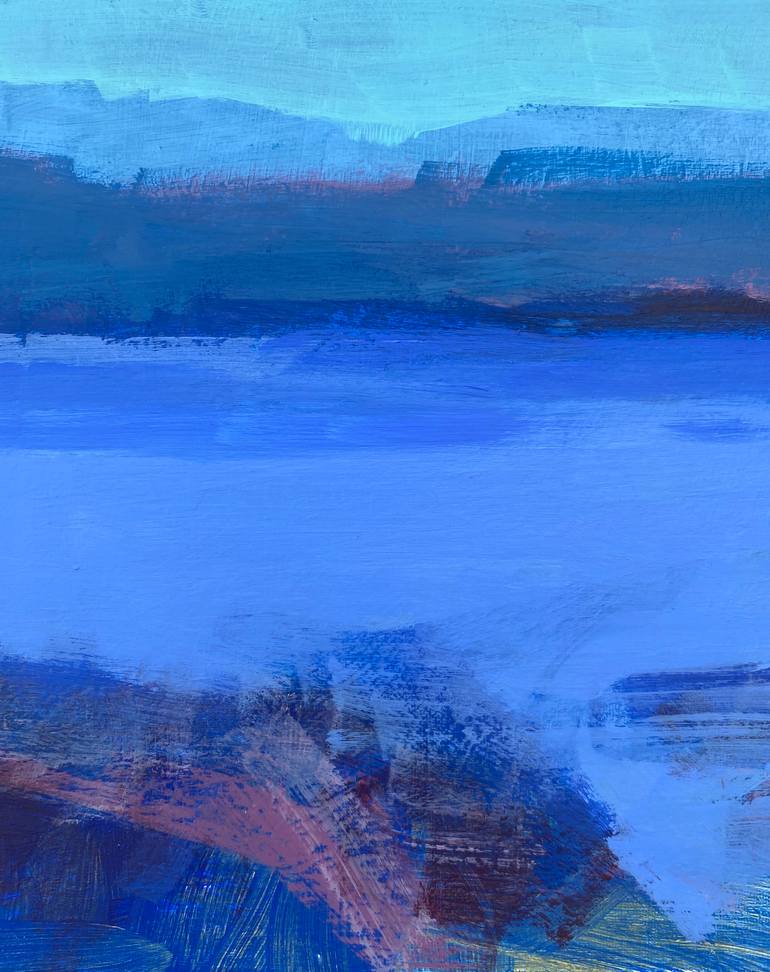 Original Expressionism Water Painting by Chrissie Havers