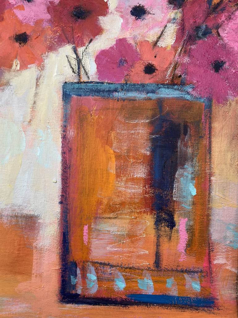 Original Contemporary Floral Painting by Chrissie Havers