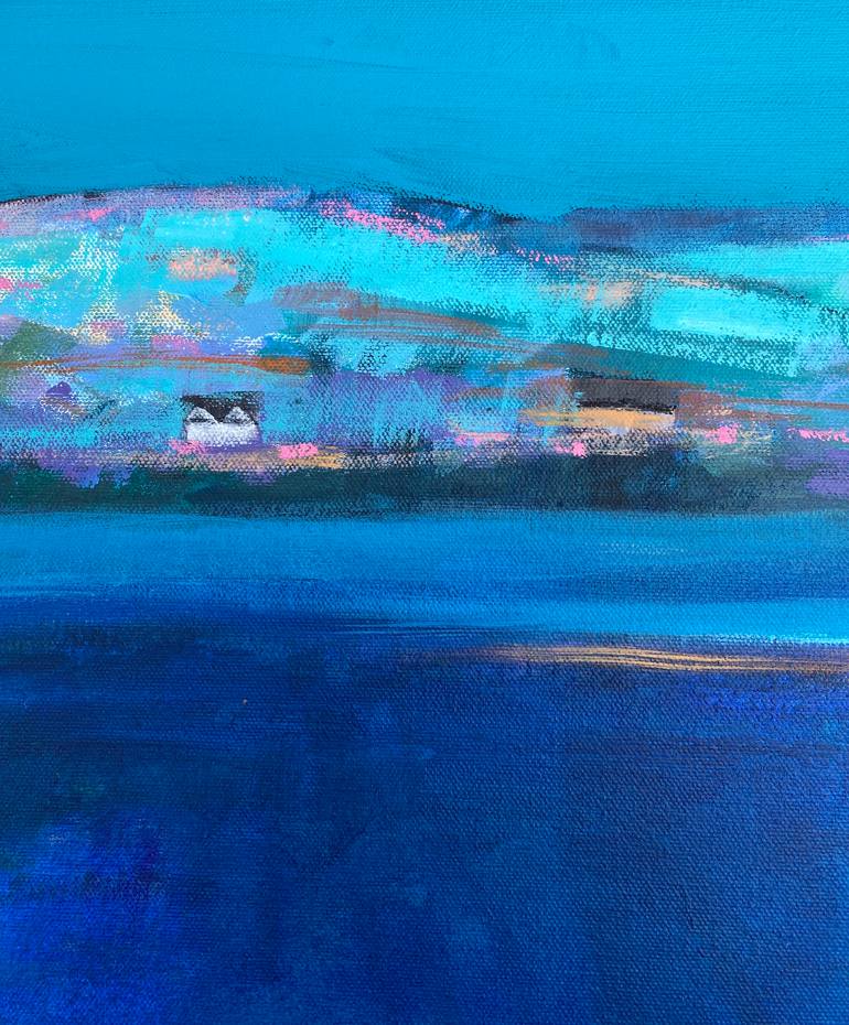 Original Abstract Expressionism Water Painting by Chrissie Havers