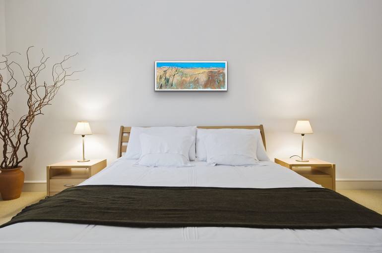 Original Expressionism Landscape Painting by Chrissie Havers