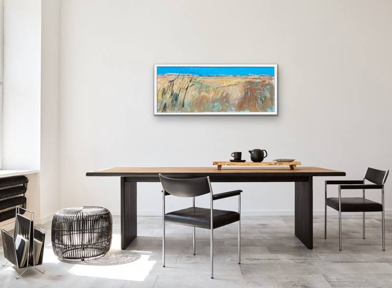 Original Expressionism Landscape Painting by Chrissie Havers