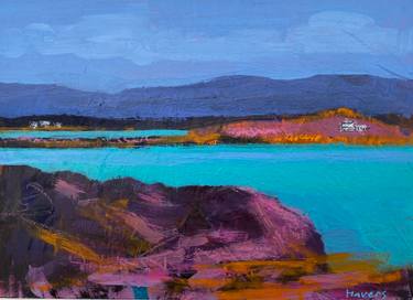 Original Expressionism Landscape Painting by Chrissie Havers