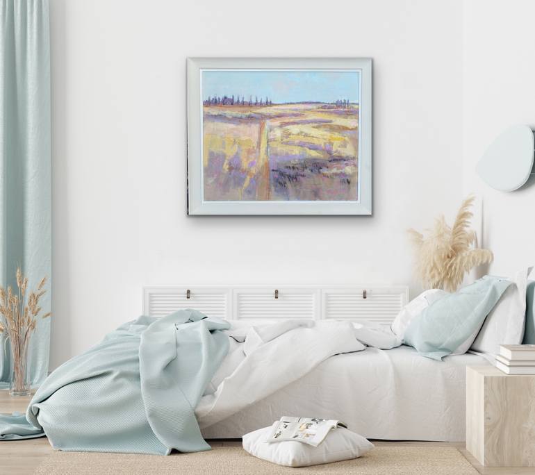 Original Impressionism Landscape Painting by Chrissie Havers