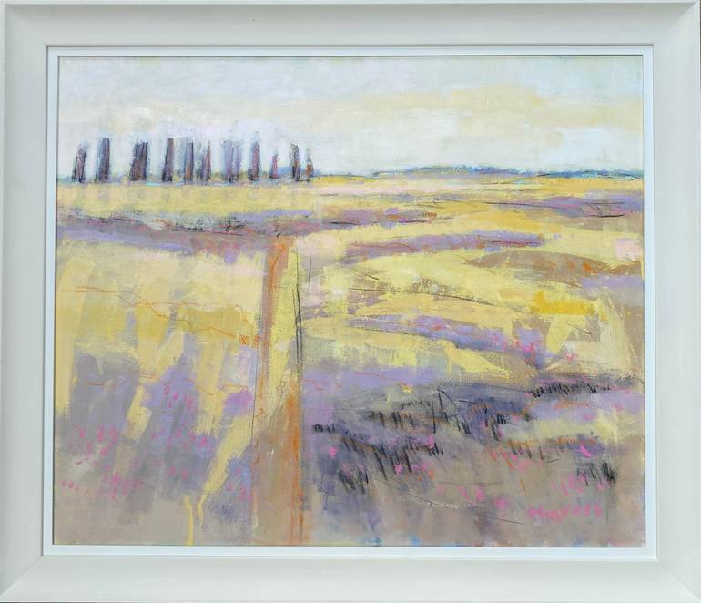 Original Impressionism Landscape Painting by Chrissie Havers