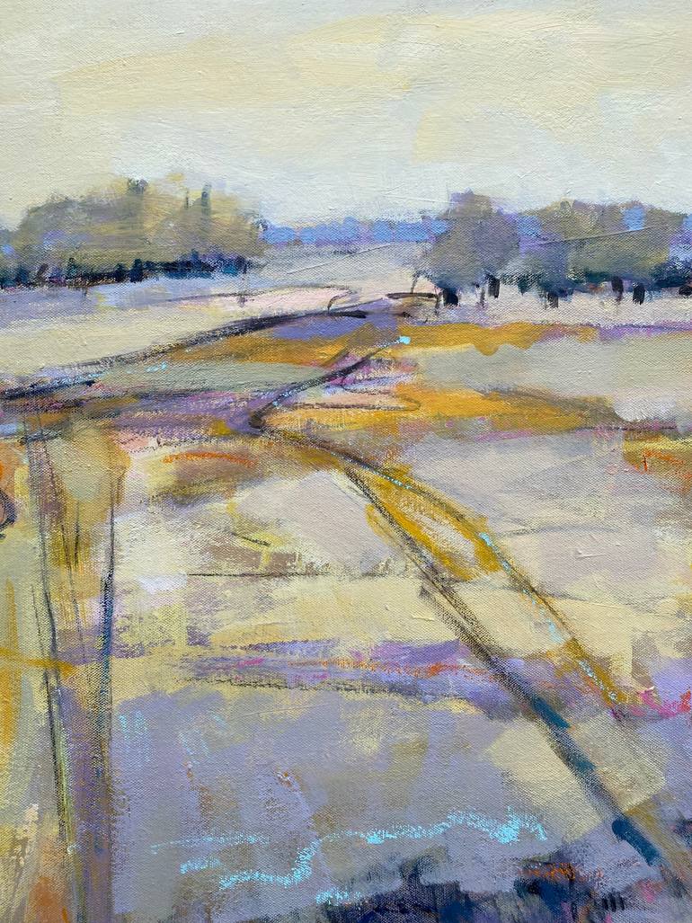 Original Impressionism Landscape Painting by Chrissie Havers