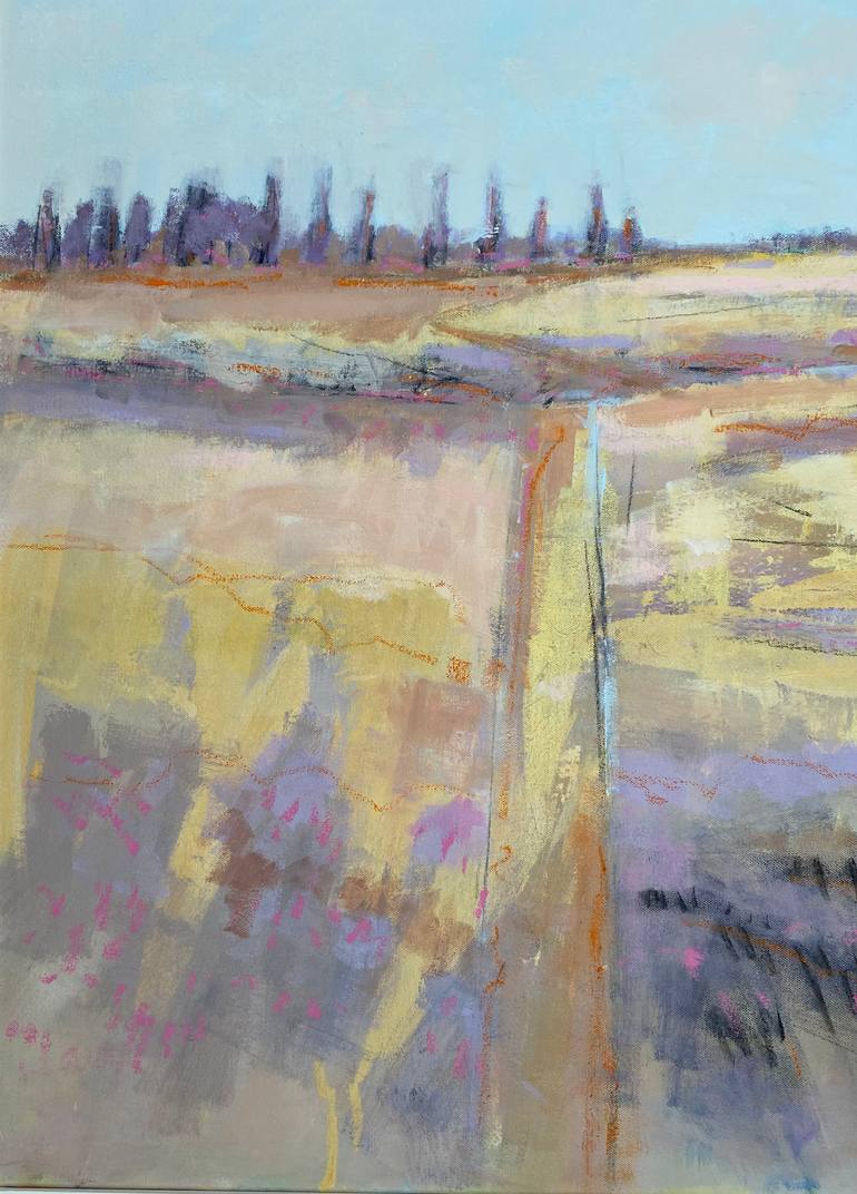 Original Impressionism Landscape Painting by Chrissie Havers