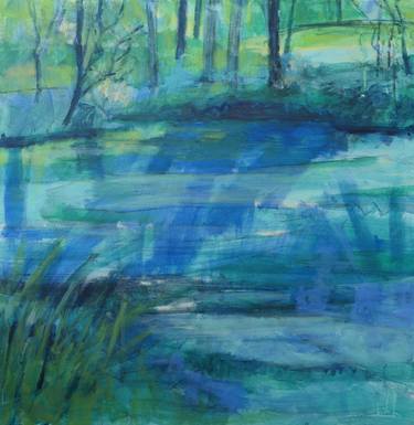 Print of Water Paintings by Chrissie Havers