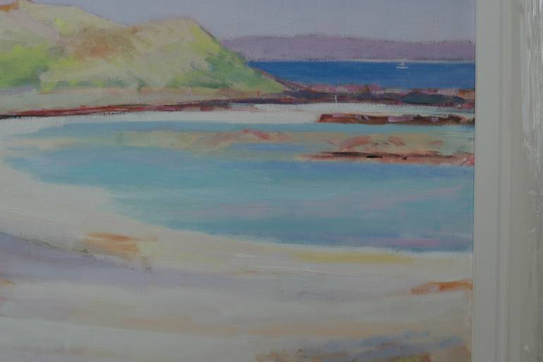 Original Fine Art Seascape Painting by Chrissie Havers