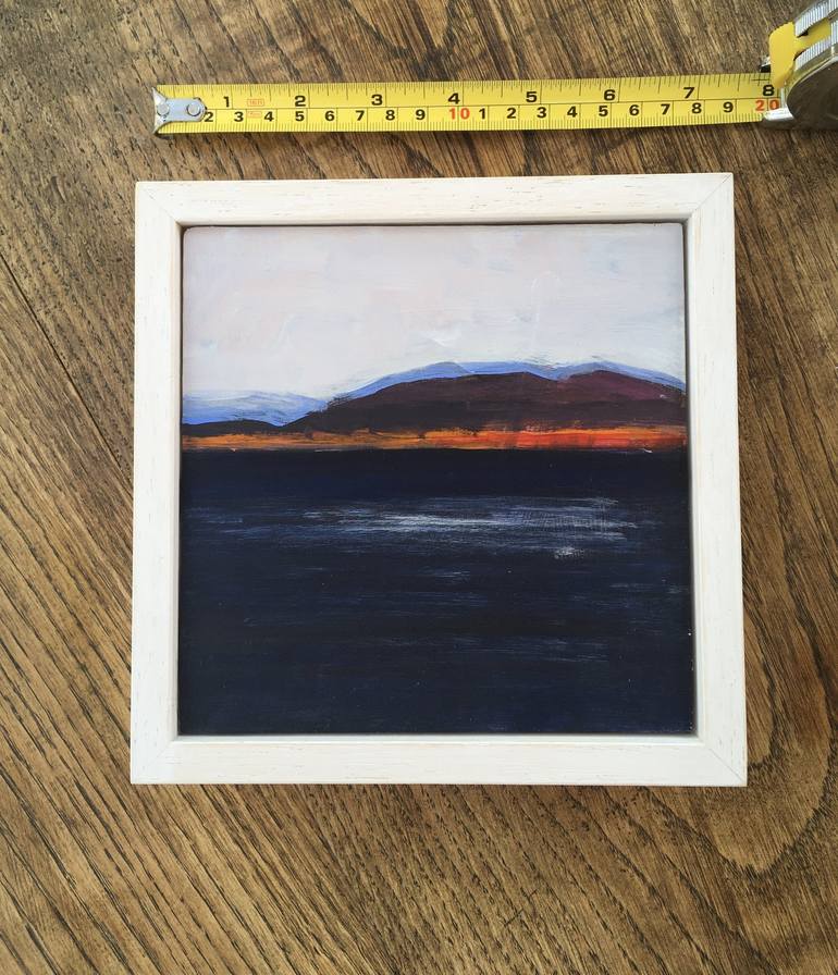 Original Fine Art Seascape Painting by Chrissie Havers