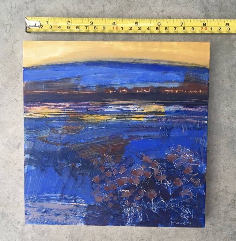 Original Impressionism Landscape Painting by Chrissie Havers