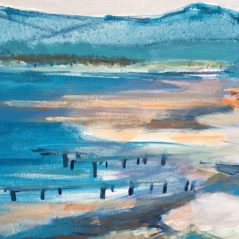 Original Beach Painting by Chrissie Havers