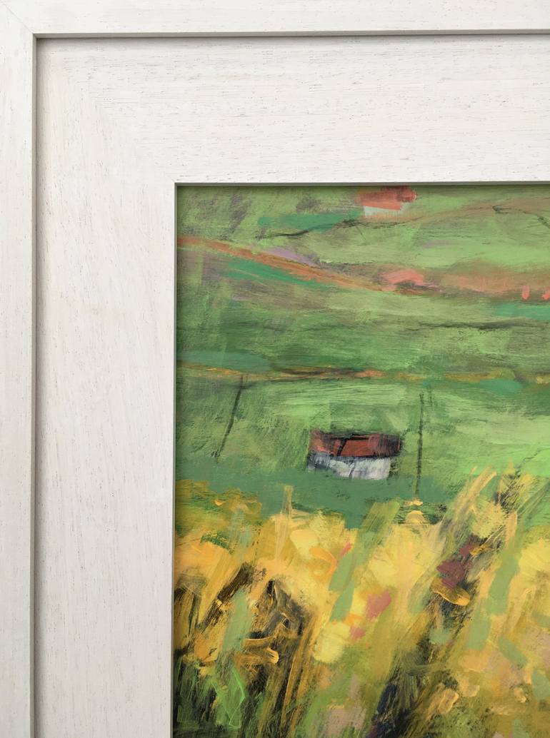 Original Expressionism Landscape Painting by Chrissie Havers