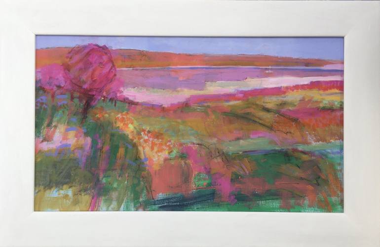 Original Impressionism Landscape Painting by Chrissie Havers
