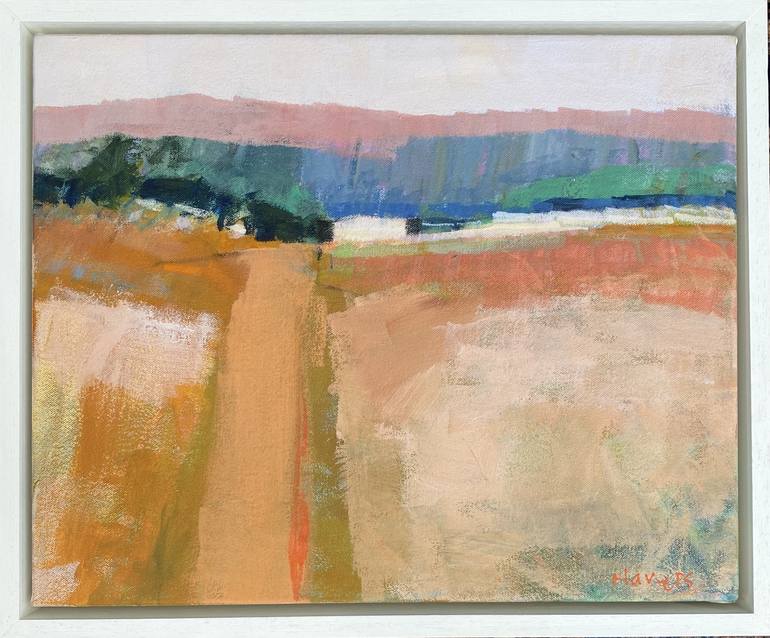 Original Expressionism Landscape Painting by Chrissie Havers