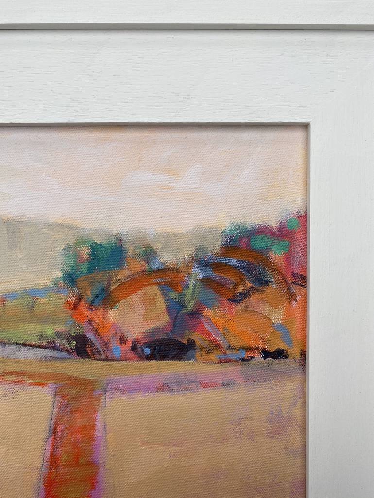 Original Semi Abstract Landscape Painting by Chrissie Havers