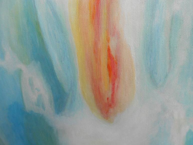 Original Abstract Fantasy Painting by Anja Kolenko