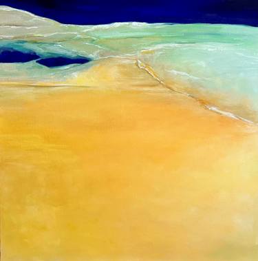 Original Abstract Beach Paintings by liliane chaix