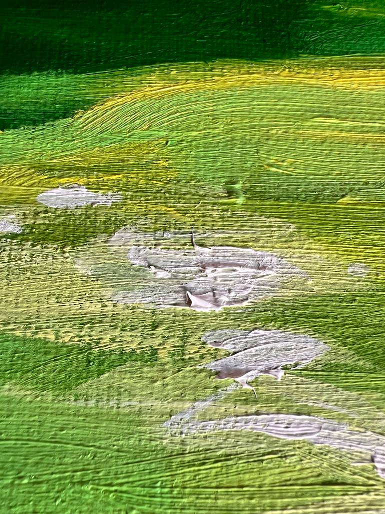 Original Abstract Nature Painting by Liliane Chaix