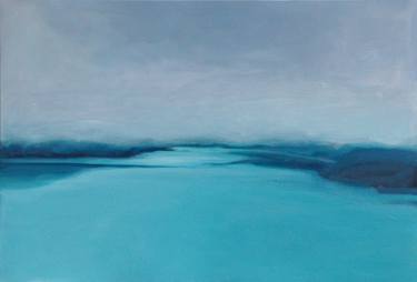 Original Abstract Landscape Paintings by liliane chaix