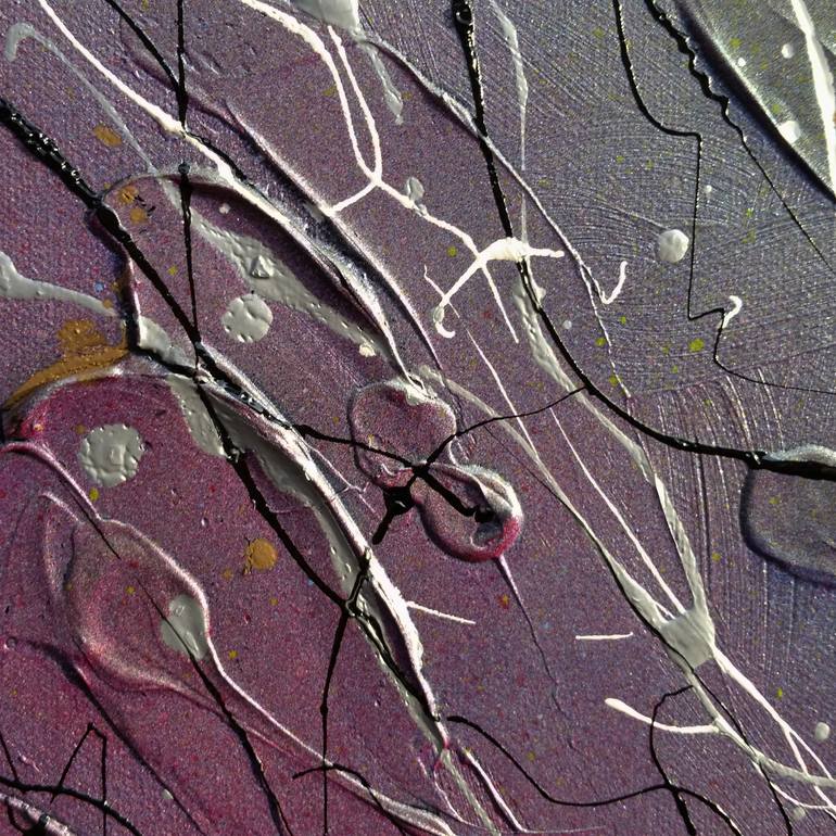 Original Abstract Expressionism Abstract Painting by Alexandra Romano