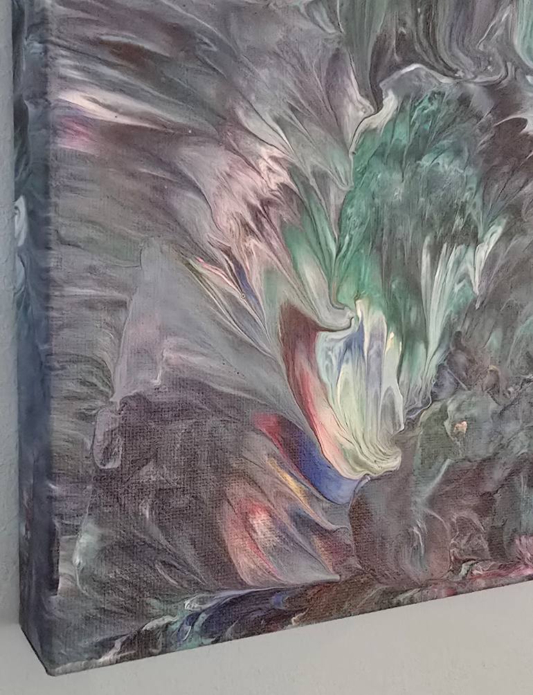 Original Abstract Expressionism Abstract Painting by Alexandra Romano