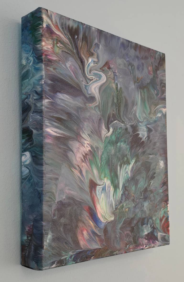 Original Abstract Expressionism Abstract Painting by Alexandra Romano