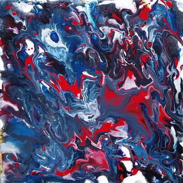 Original Abstract Expressionism Abstract Paintings by Alexandra Romano