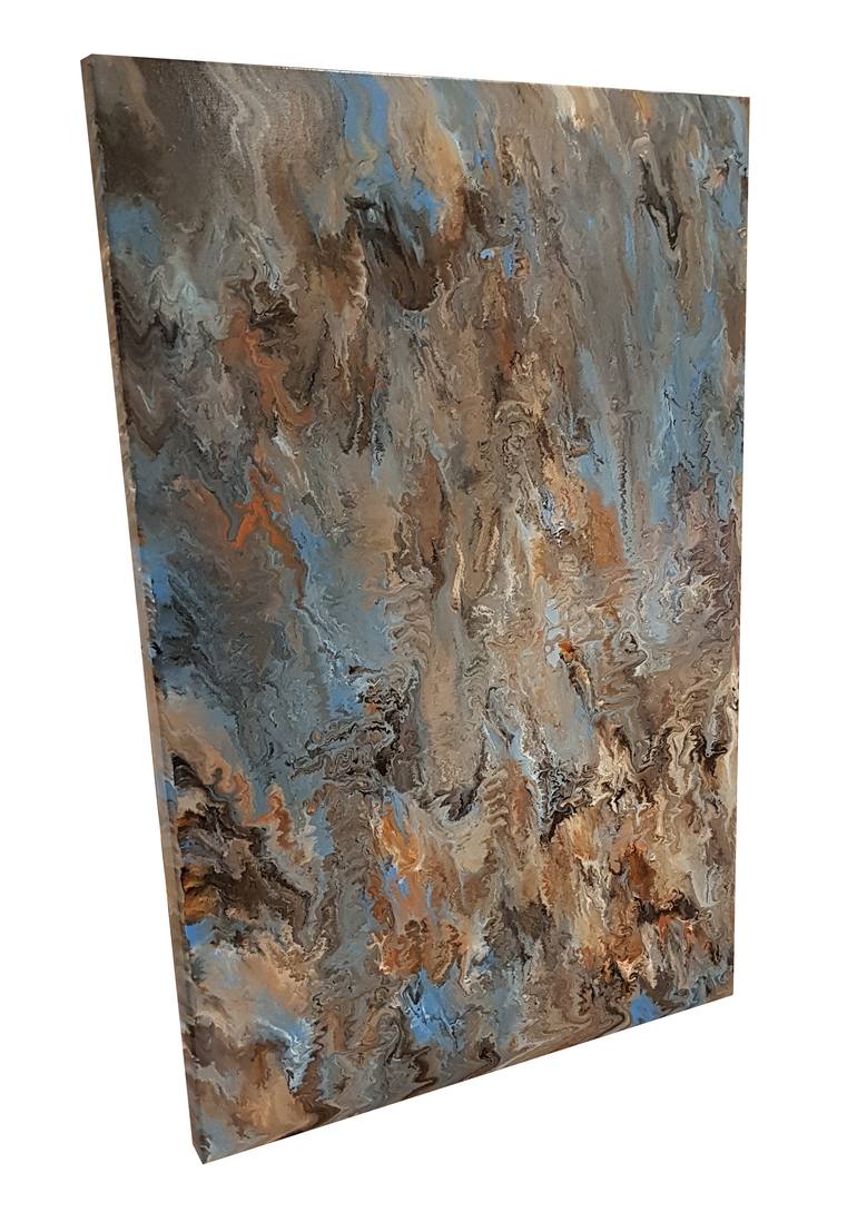 Original Abstract Expressionism Abstract Painting by Alexandra Romano