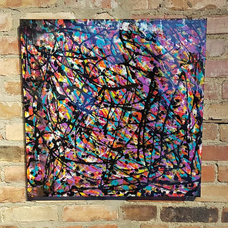 Original Abstract Painting by Alexandra Romano