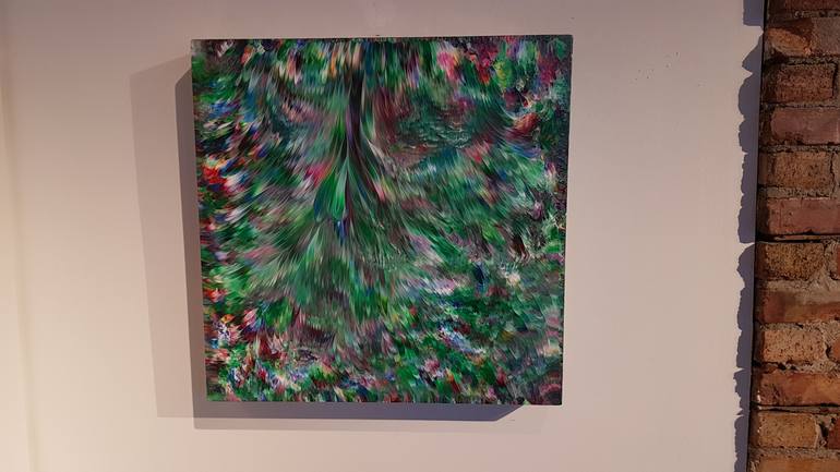 Original Abstract Expressionism Abstract Painting by Alexandra Romano