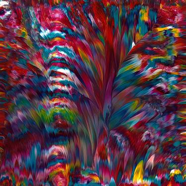 Original Abstract Expressionism Abstract Paintings by Alexandra Romano