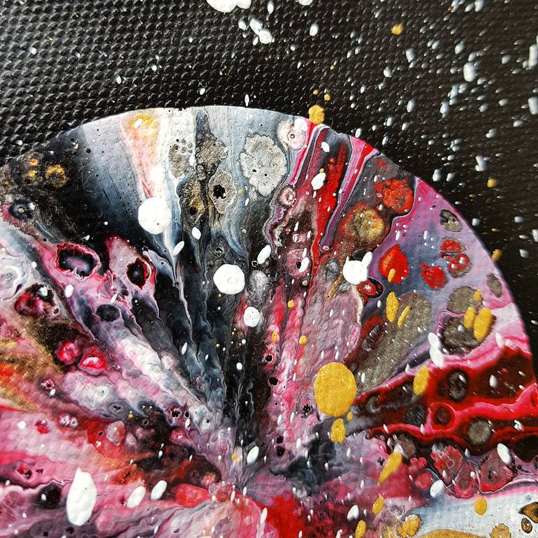 Original Abstract Expressionism Abstract Painting by Alexandra Romano