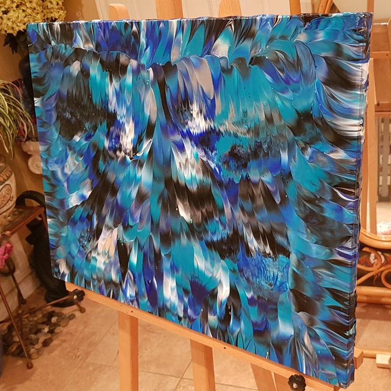 Original Abstract Painting by Alexandra Romano