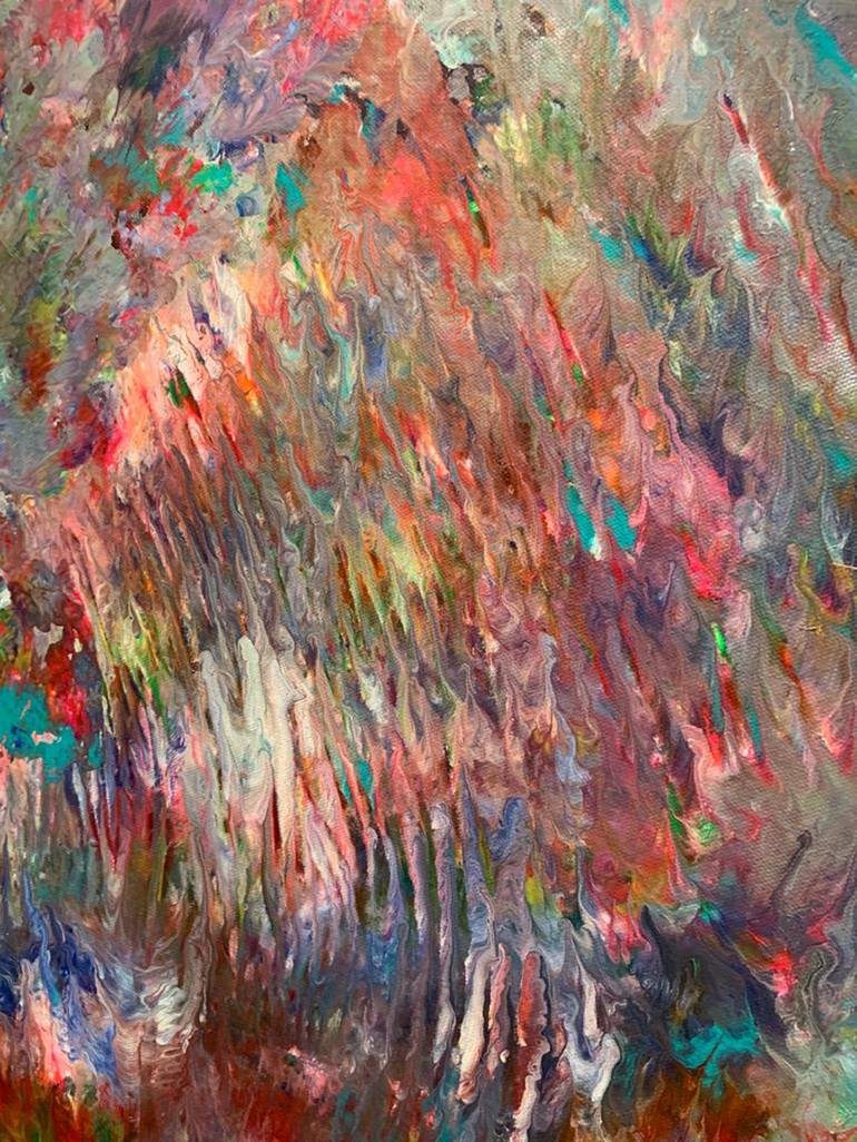 Original Abstract Expressionism Abstract Painting by Alexandra Romano