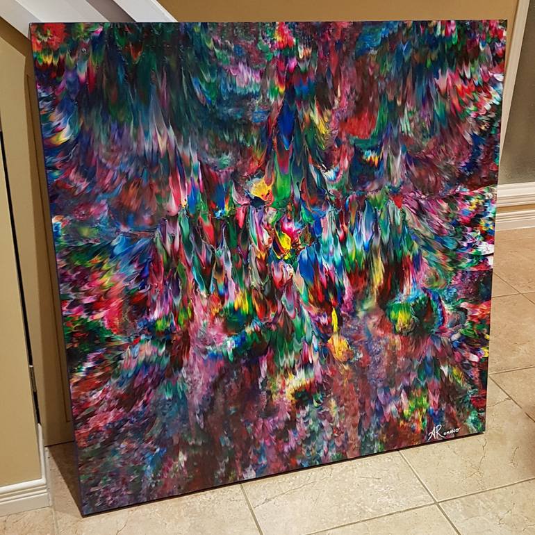 Original Abstract Painting by Alexandra Romano