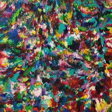 Original Abstract Expressionism Abstract Paintings by Alexandra Romano