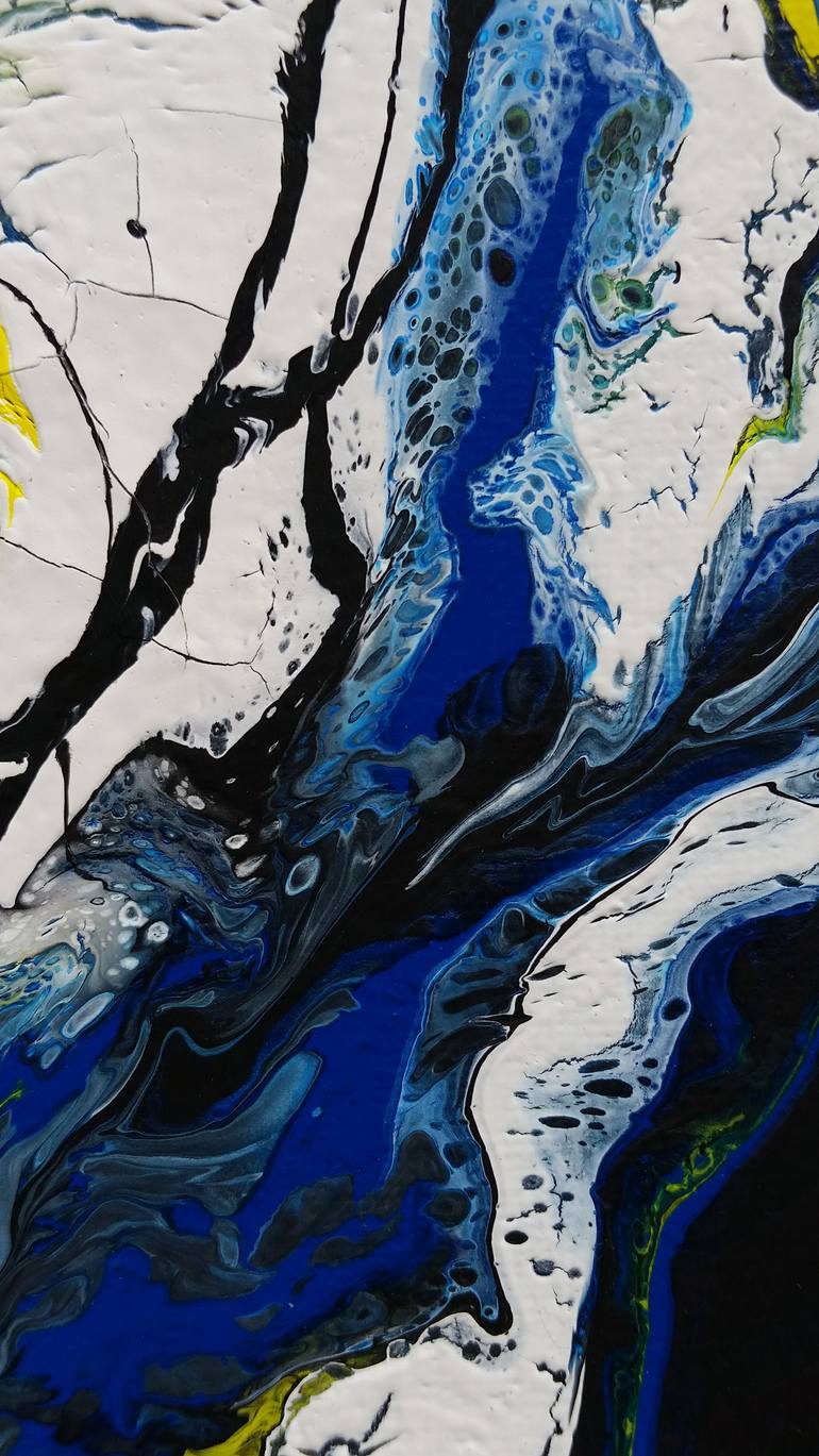 Original Abstract Expressionism Abstract Painting by Alexandra Romano