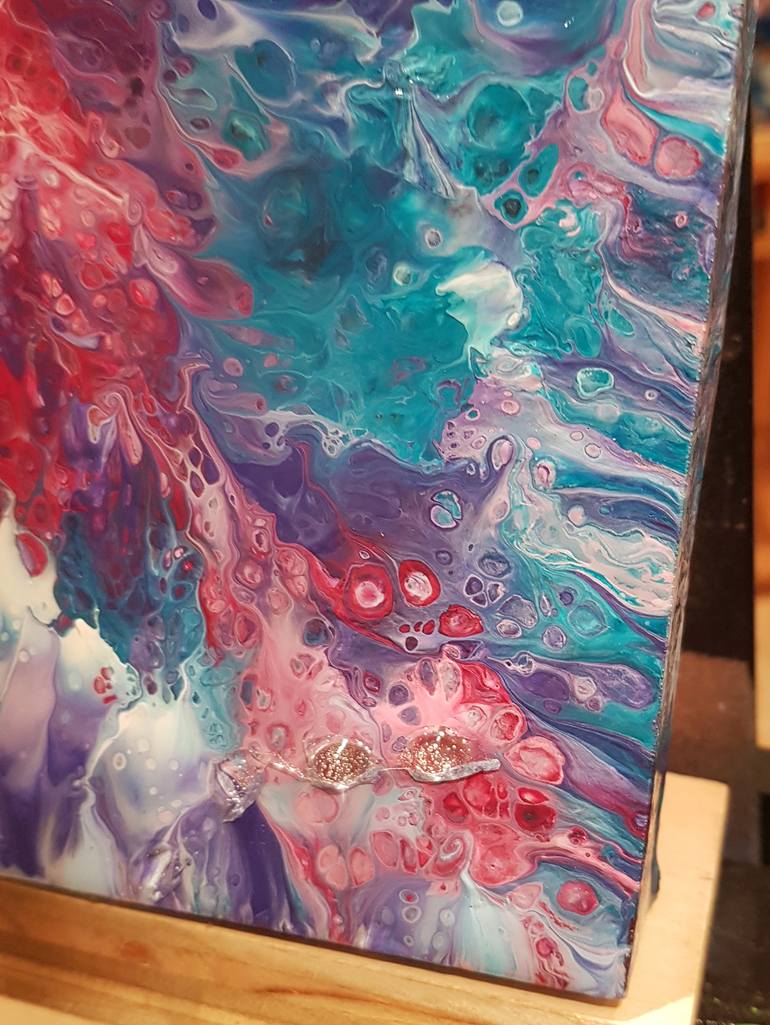 Original Abstract Expressionism Abstract Painting by Alexandra Romano